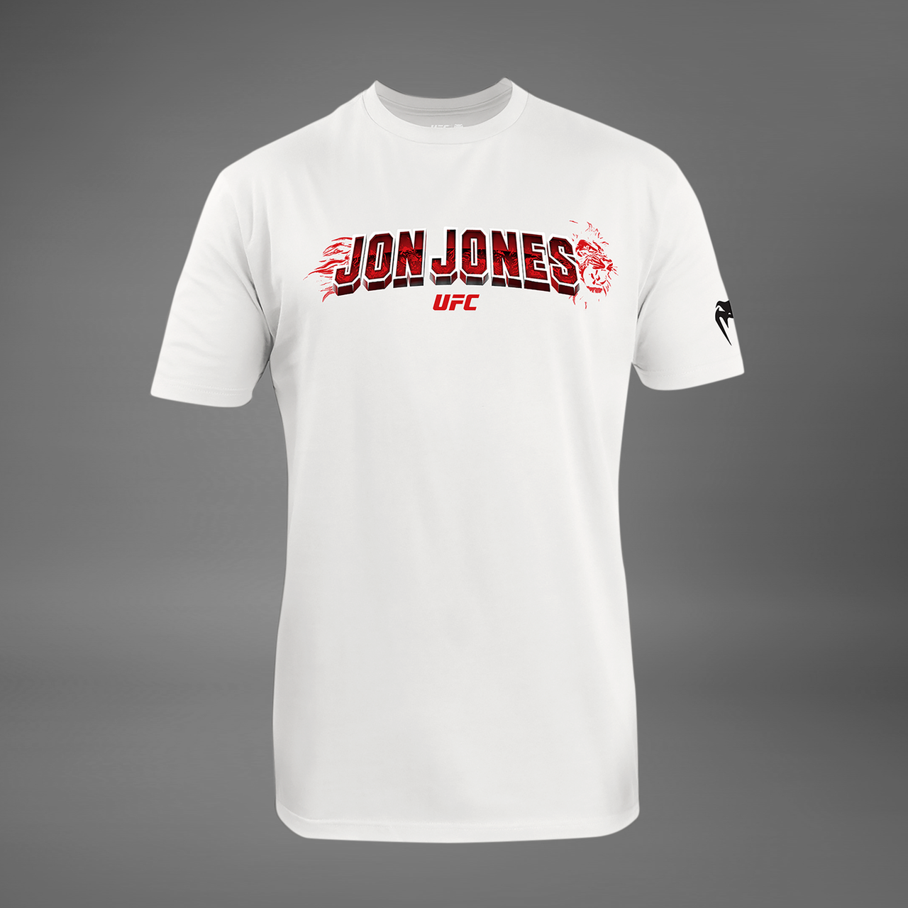 Men's UFC Unrivaled by Venum White Jon Jones T-Shirt