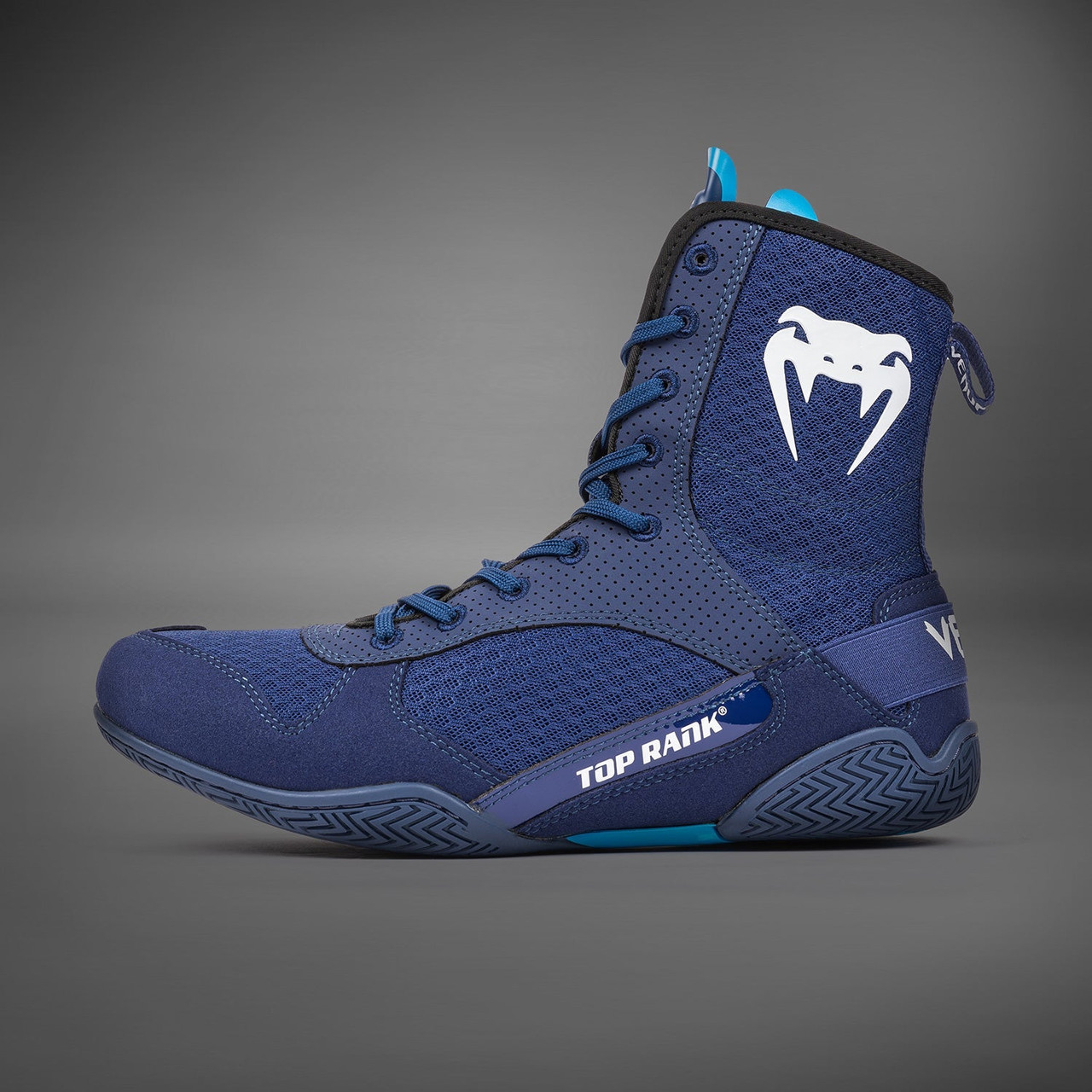 Venum x Top Rank Original Boxing Shoes - Navy Blue