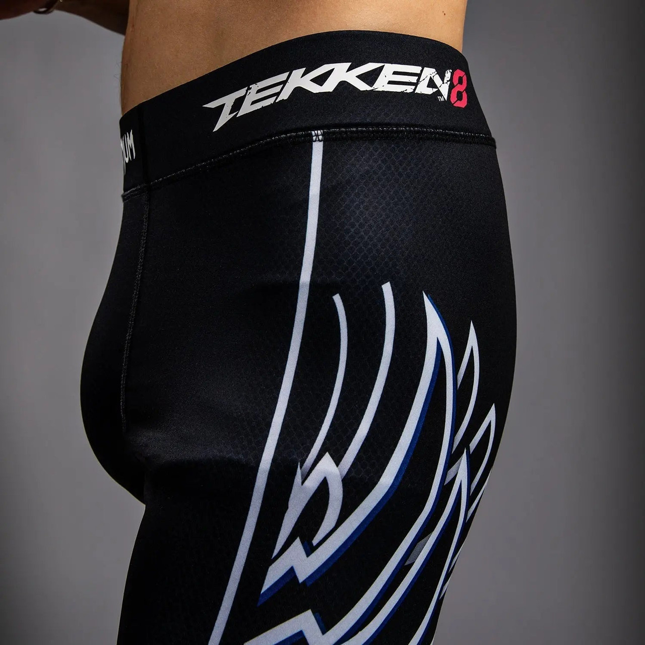 Venum x TEKKEN 8 - Jin Kazama Spats - Blue/Black/White