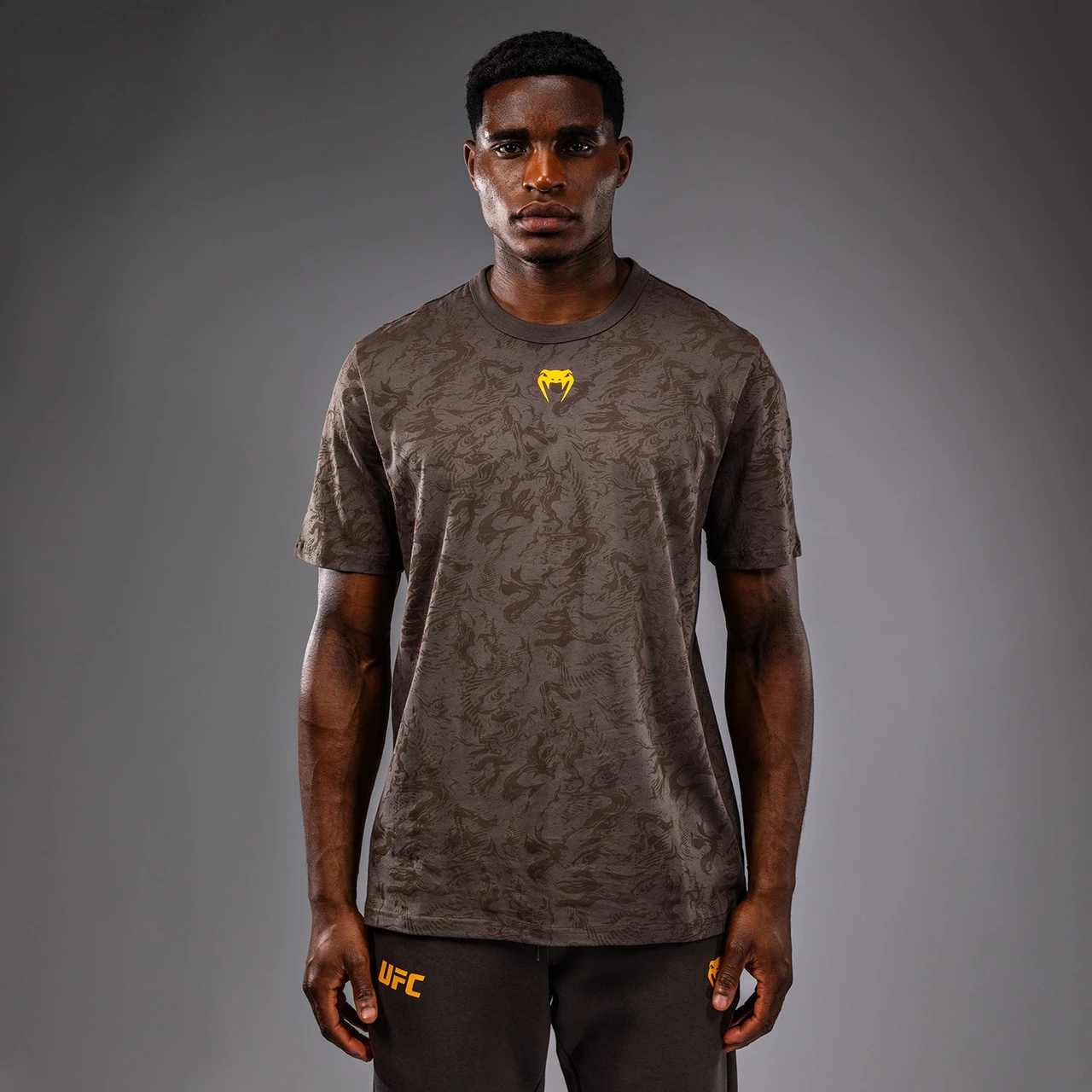 UFC Fusion by Venum Fight Week Men’s Short Sleeve T-Shirt - Earthen Brown