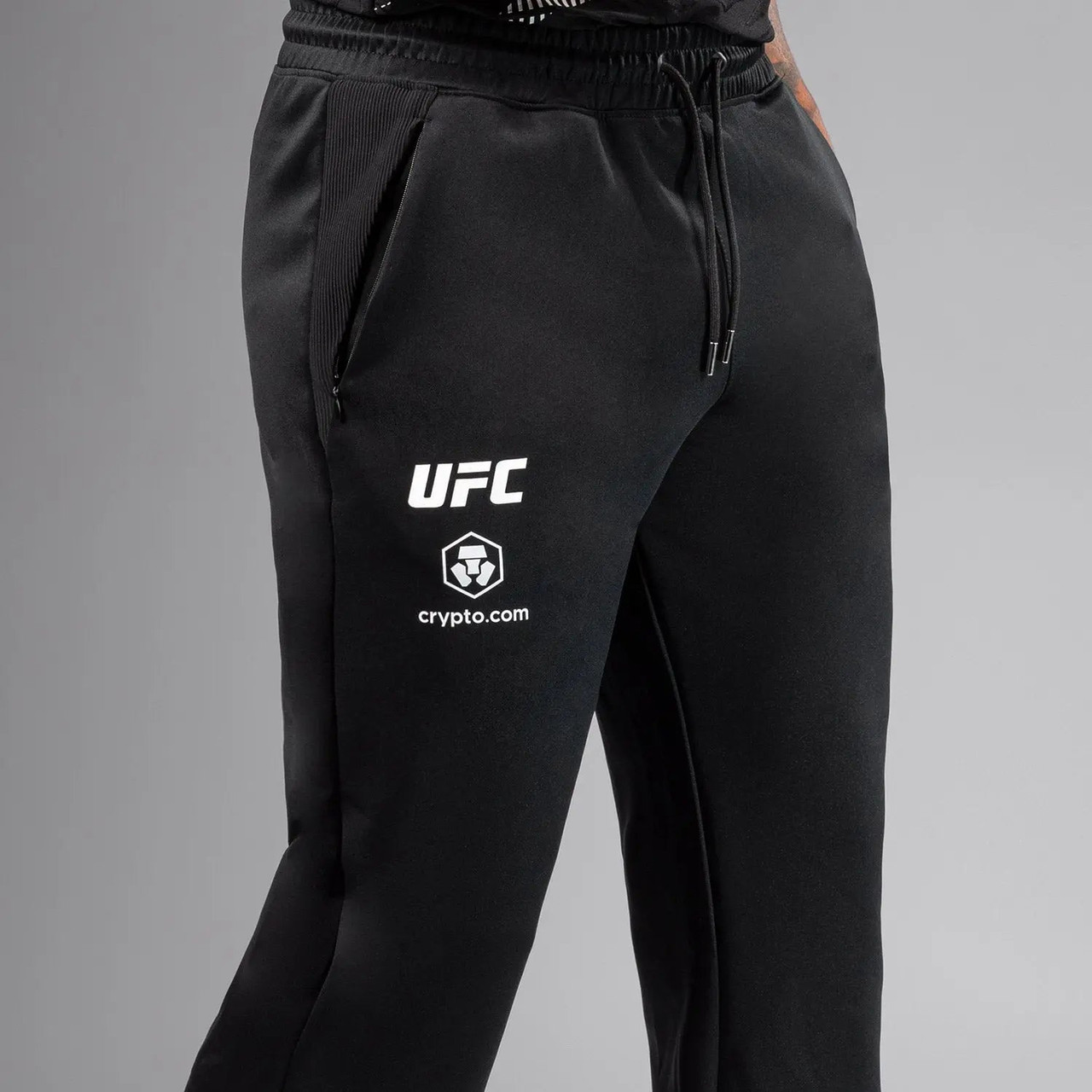 UFC Fusion by Venum Authentic Fight Night Men’s Straight Leg Walkout Pant - Black