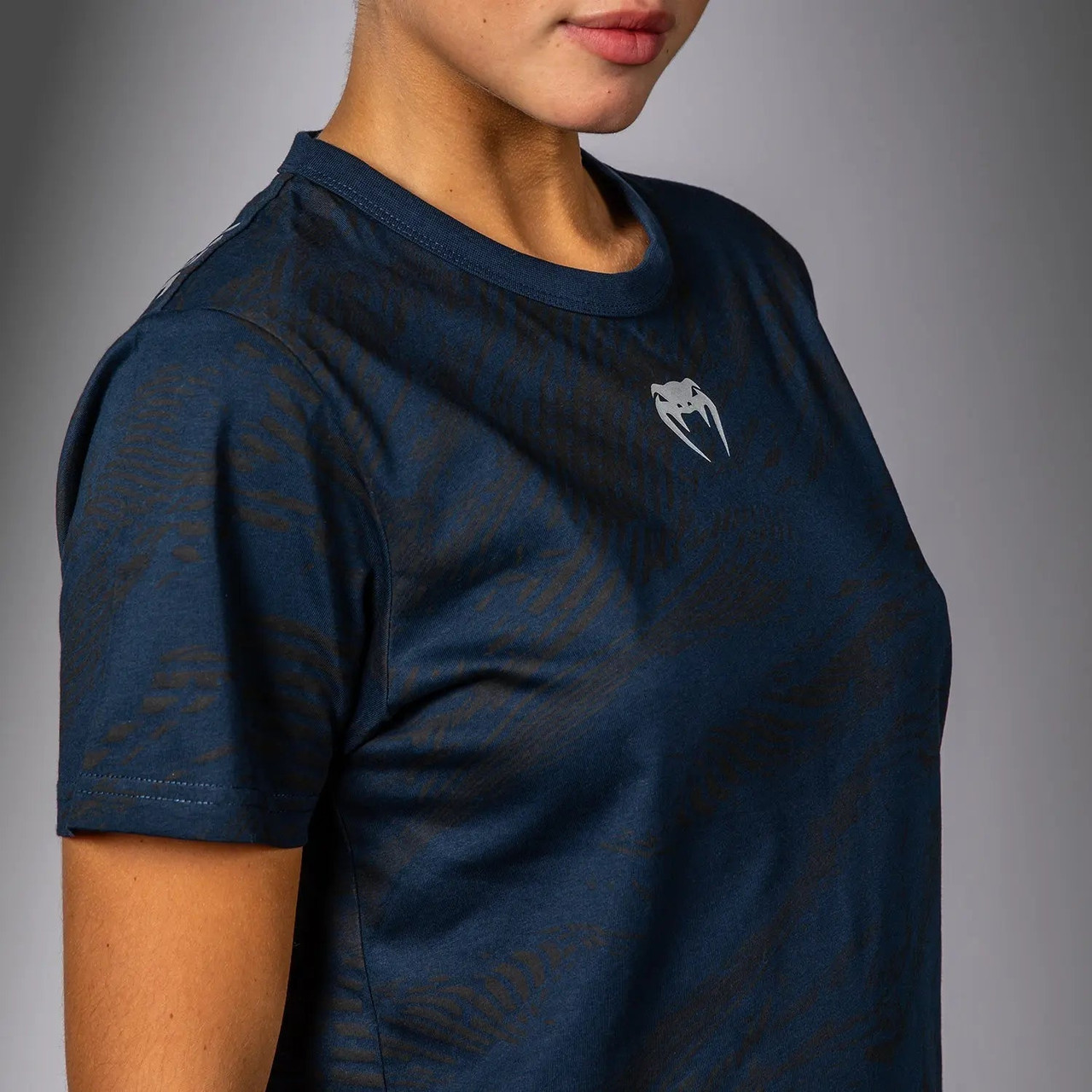 UFC Fusion by Venum Fight Week Women’s Short Sleeve Cotton T-Shirt - Oceanic Blue