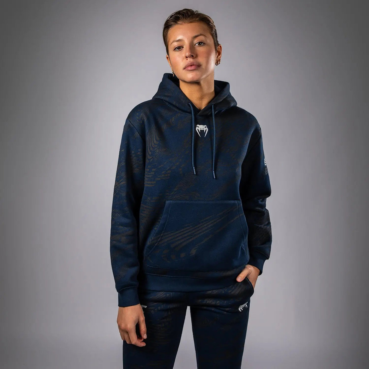 UFC Fusion by Venum Fight Week Women’s Pullover Hoodie - Oceanic Blue