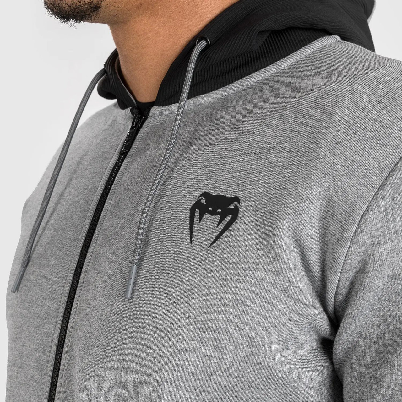 Venum Contender 4.0 Men’s Hoodie - Heather Grey/Black