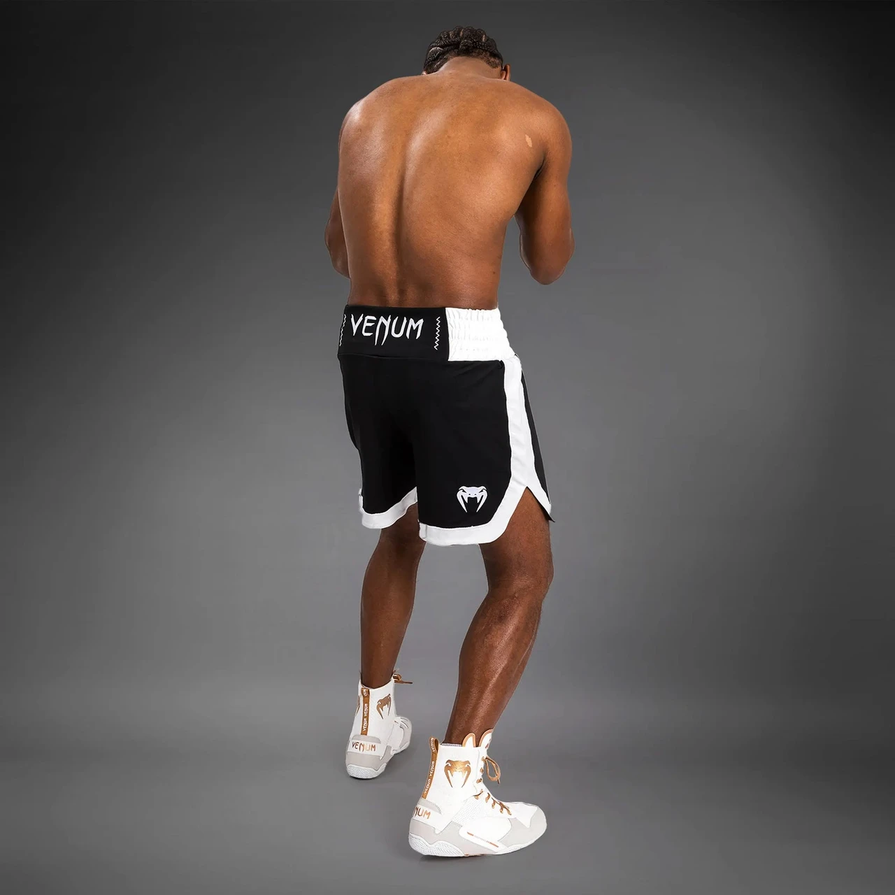 Venum Classic Boxing Shorts - Black/White