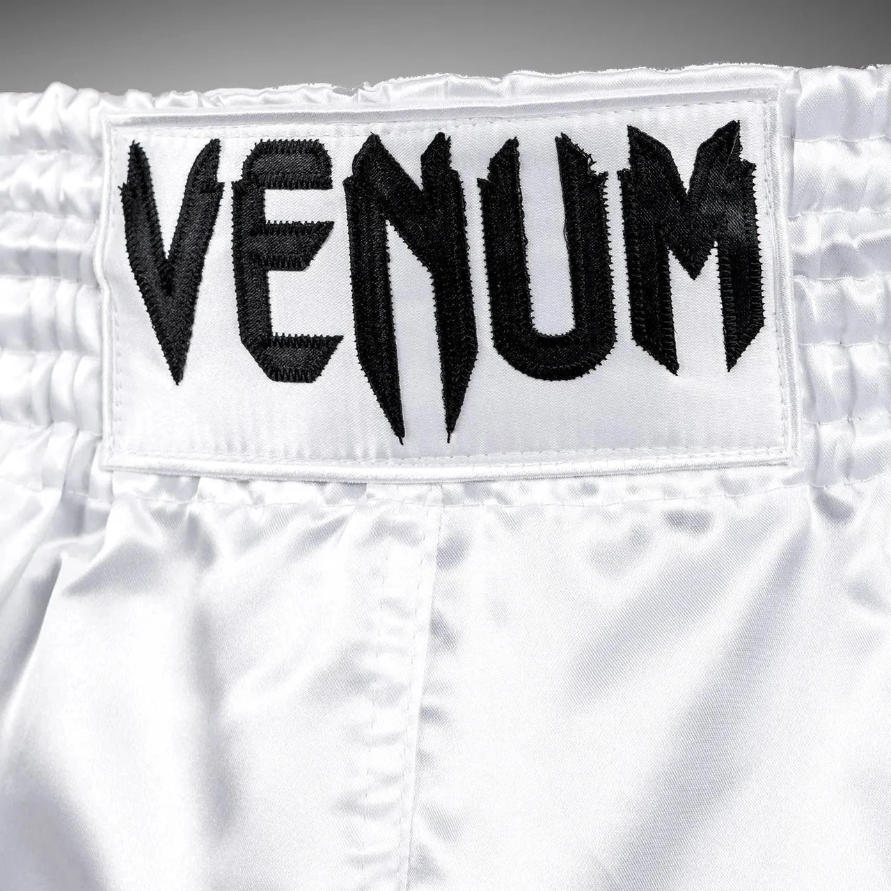 Venum Classic Muay Thai Shorts - White/Black