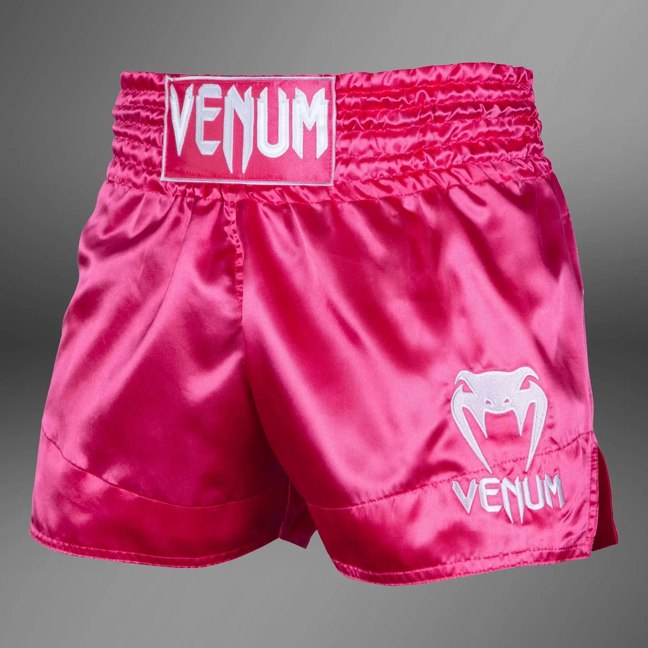 Venum Classic Muay Thai Short - Pink/White