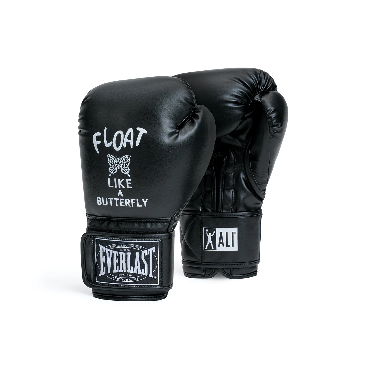 Everlast Butterfly Bee Ali Training Boxing Gloves - Black