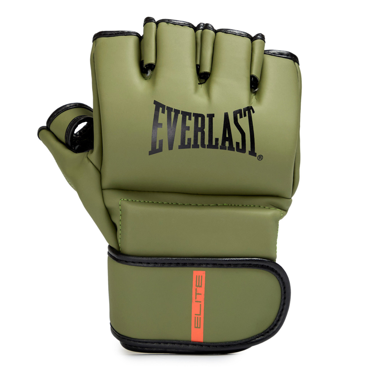 Everlast Elite MMA Training Gloves - Olive/Black