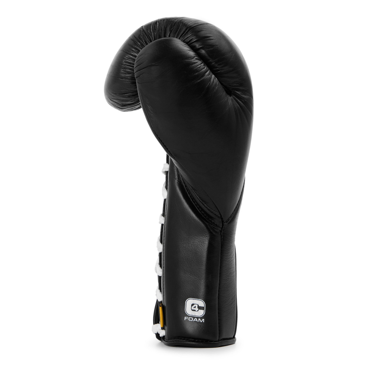 Everlast Elite Pro Leather Lace Up Training Boxing Gloves - White