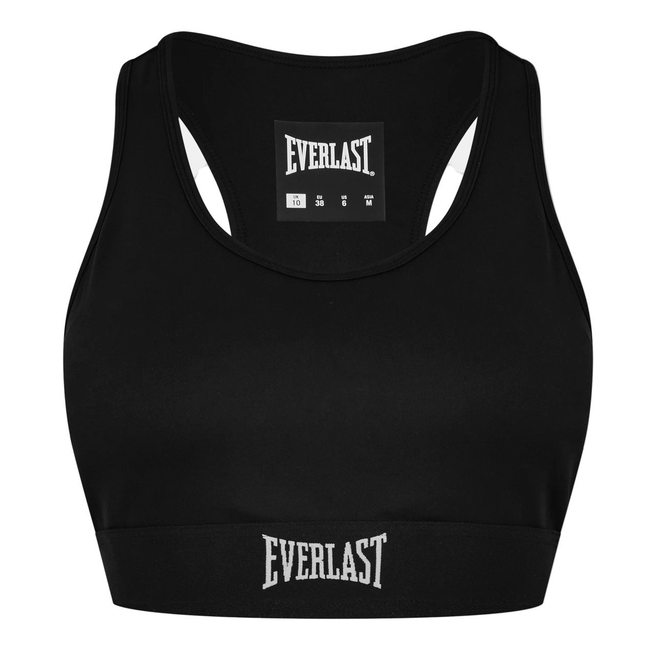 Everlast Women's Racerback Sports Bra - Black