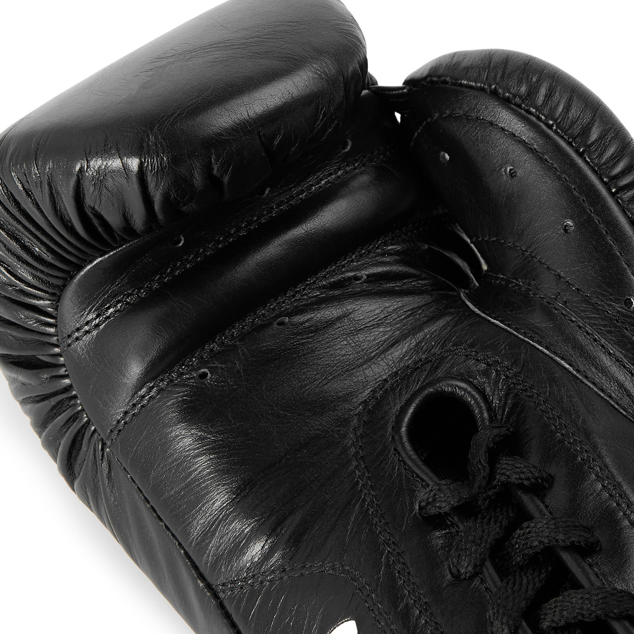 Everlast 1910 Pro Leather Laced Training Boxing Gloves - Brown