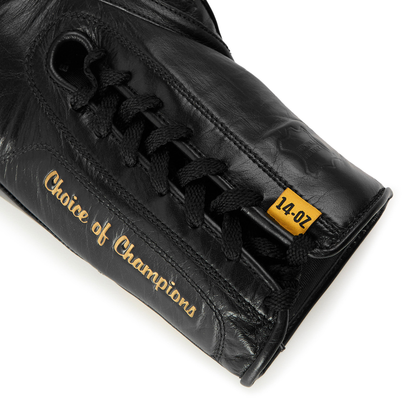Everlast 1910 Pro Leather Laced Training Boxing Gloves - Brown