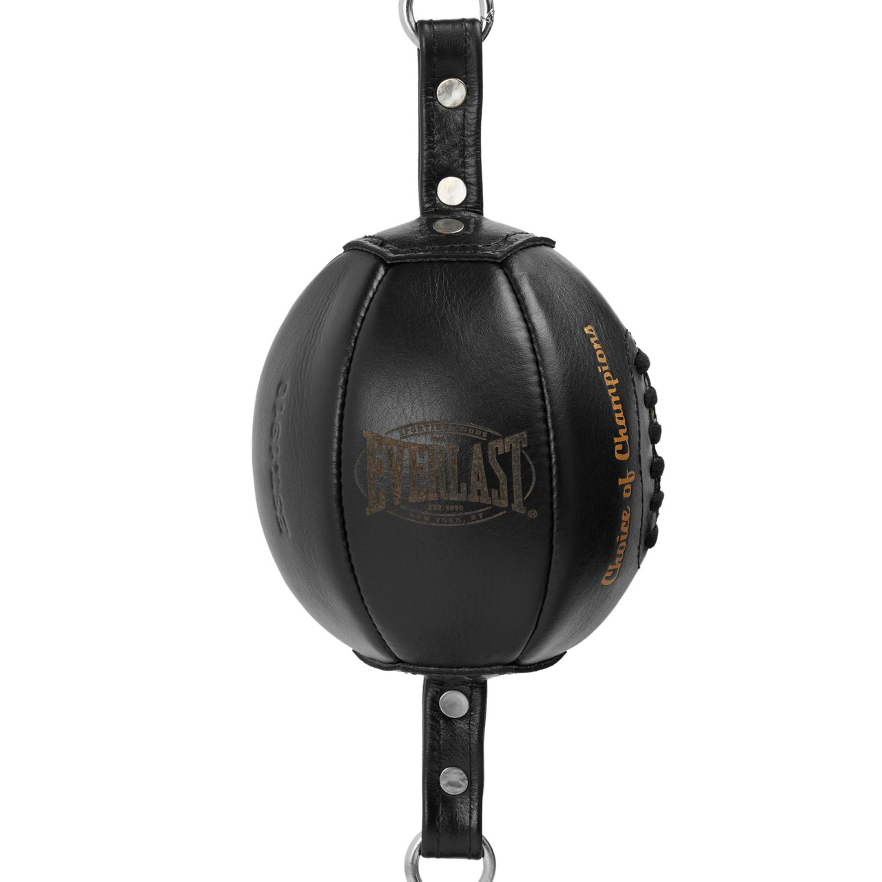 Everlast 1910 Pro Leather Double End Punching Bag - Brown