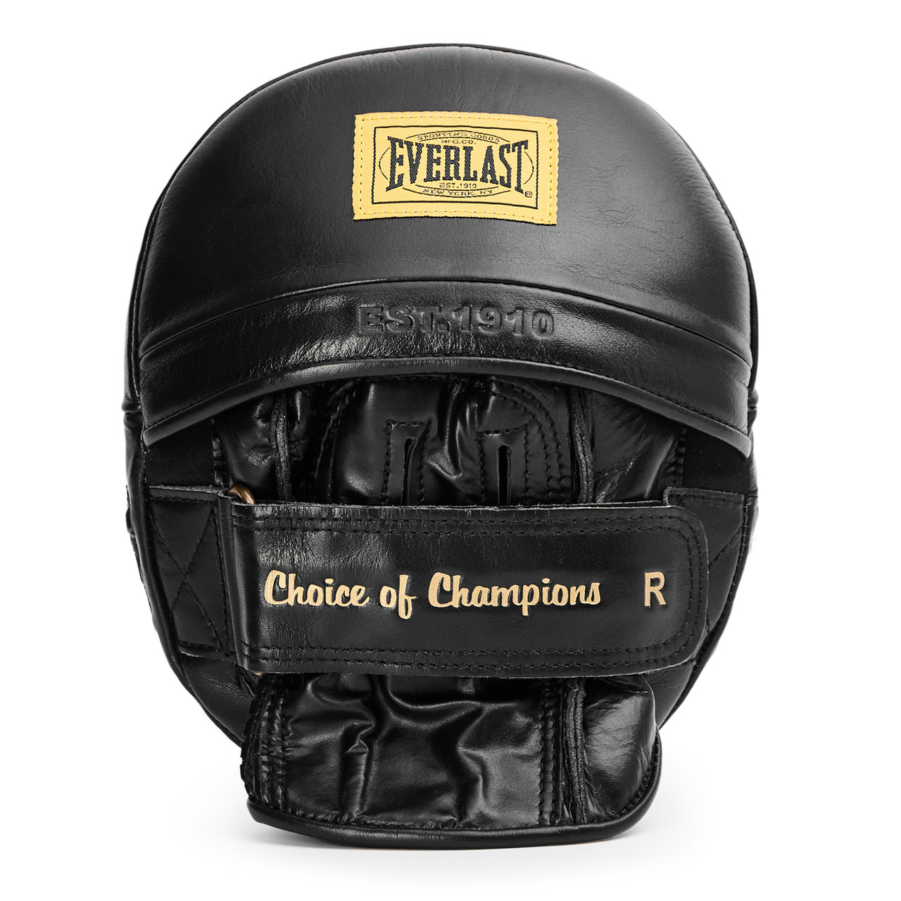 Everlast 1910 Pro Leather Speed Focus Mitts - Brown