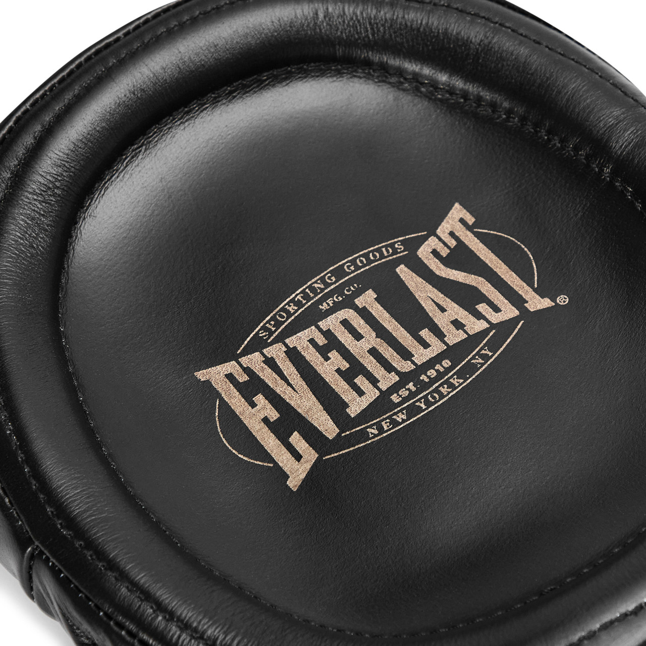 Everlast 1910 Pro Leather Speed Focus Mitts - Brown