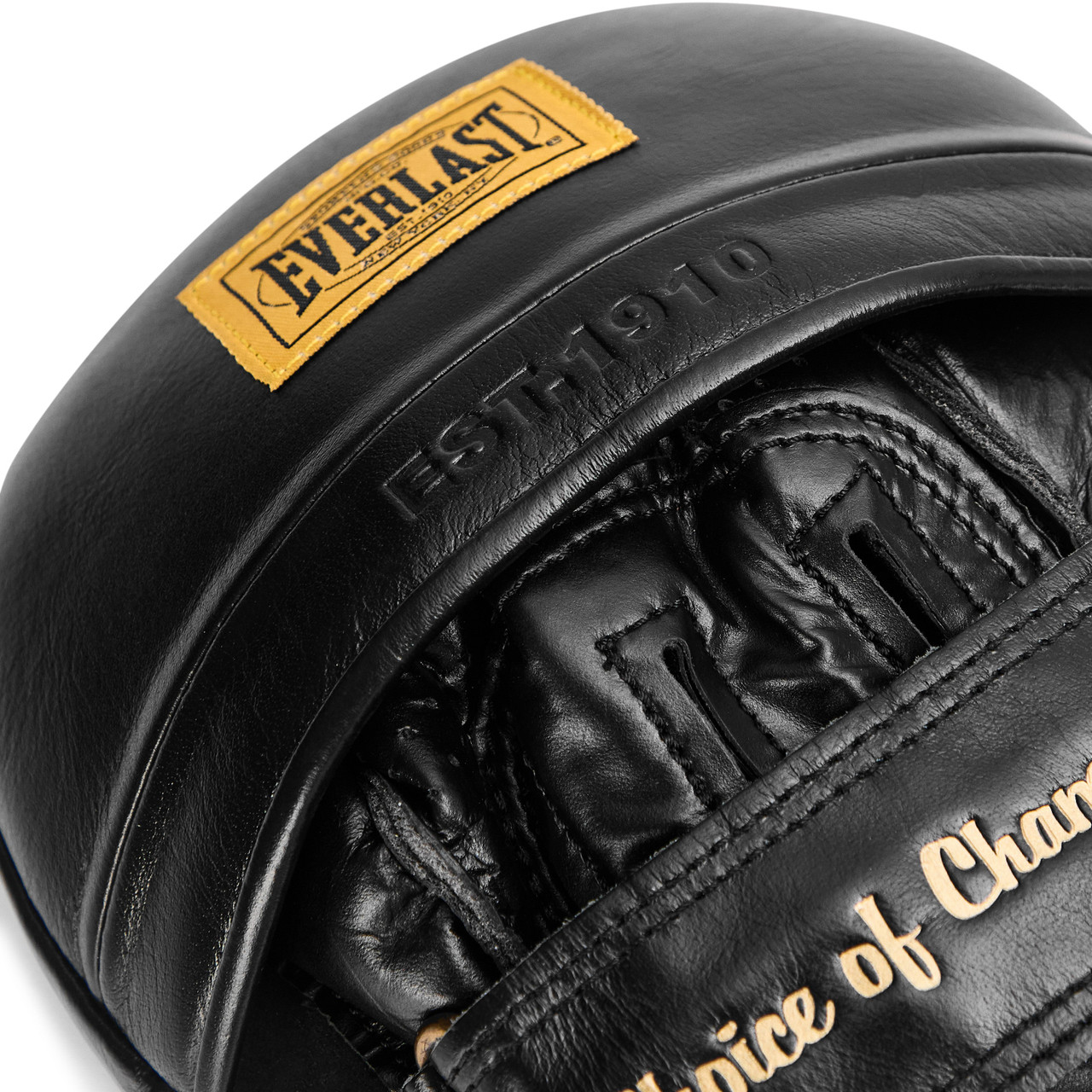Everlast 1910 Pro Leather Speed Focus Mitts - Brown