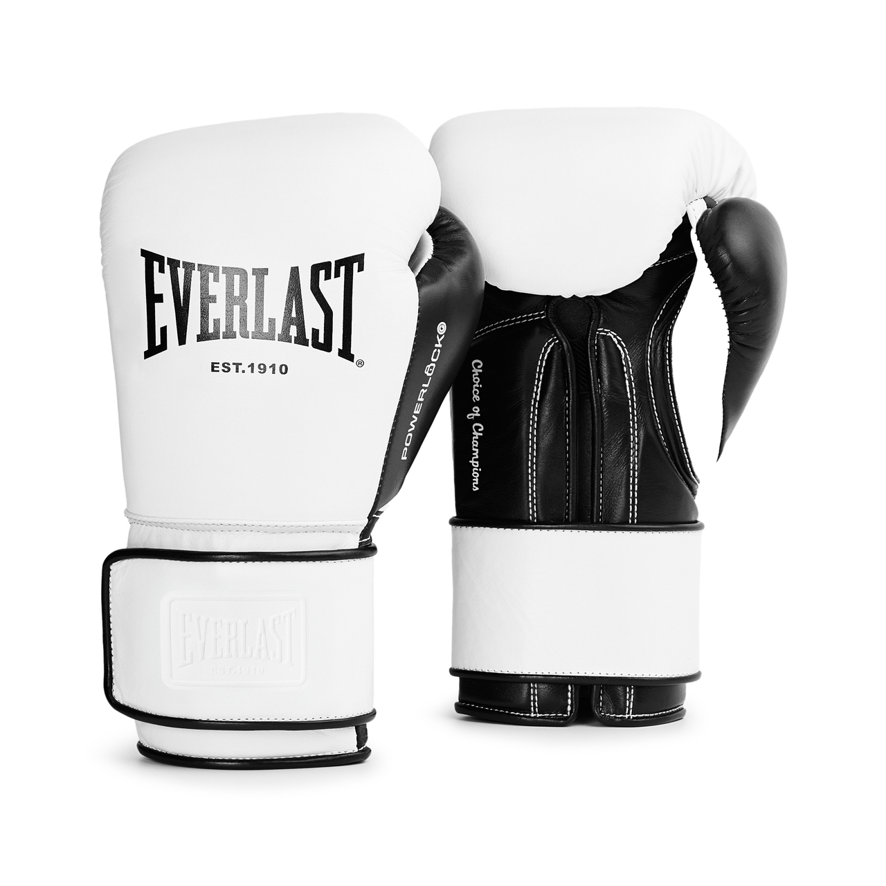 Everlast Powerlock OG Pro Training Glove Hook & Loop - White/Black