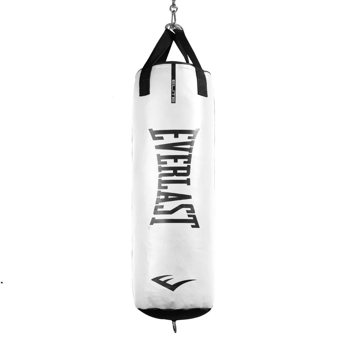 Everlast 100lb Elite Pro Heavy Punching Bag - White/Black