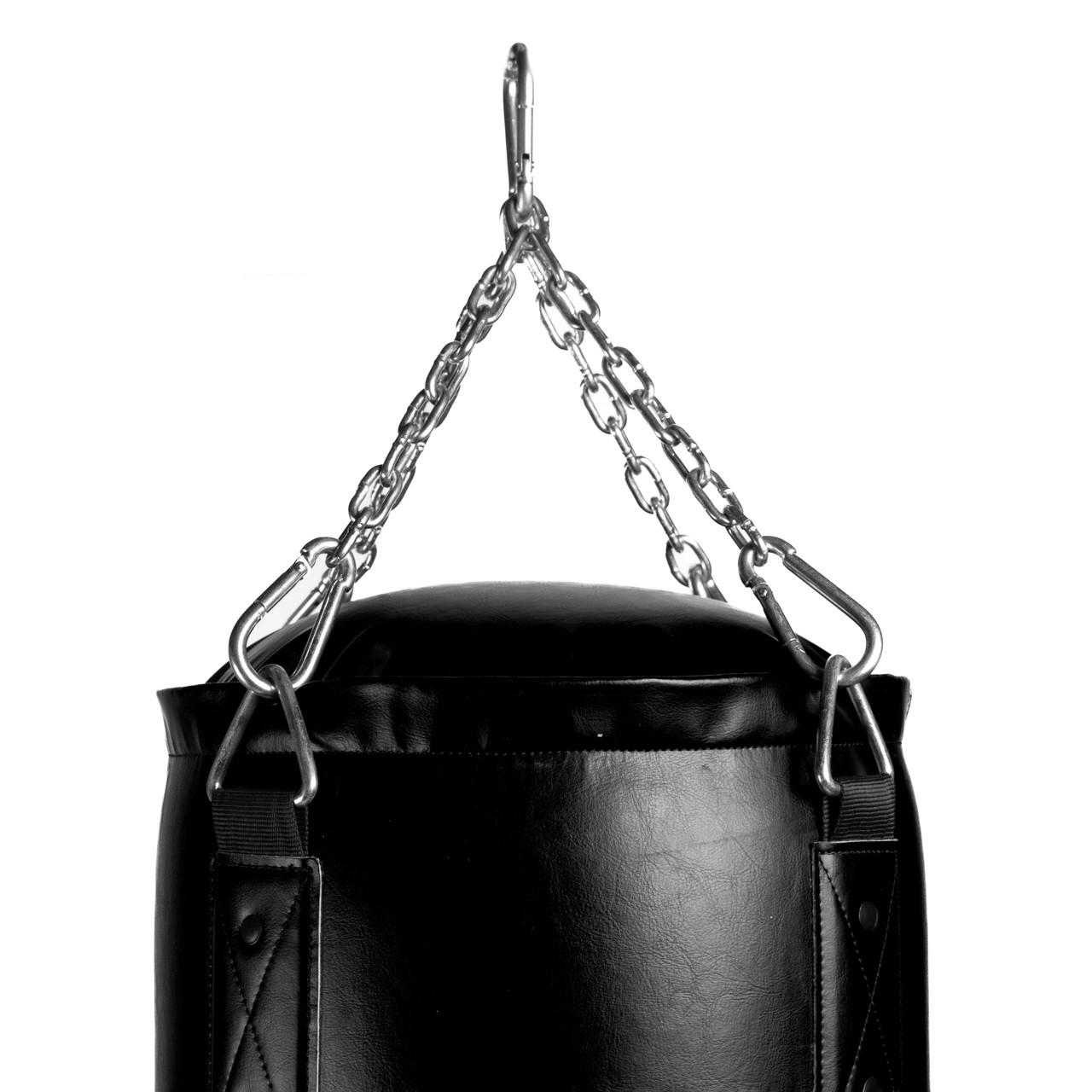 Everlast Powerlock Heavy Punching Bag With Chain - Red