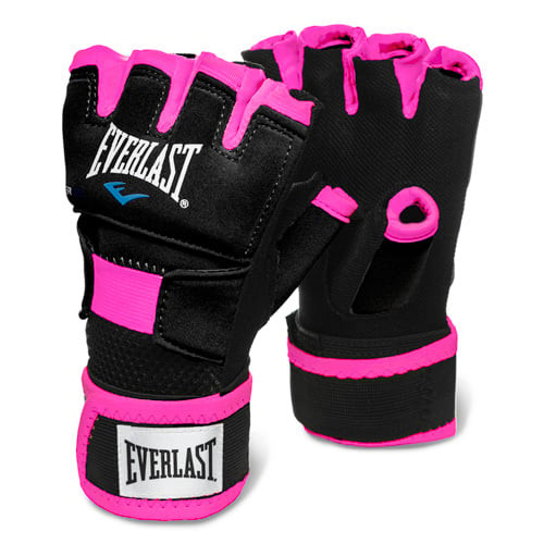 Everlast Evergel Hand Wraps Black/Pink - Black/Pink