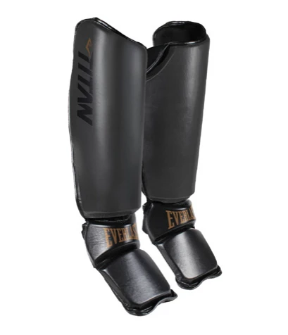 Everlast Titan Pro Instep Shin Guards - Black