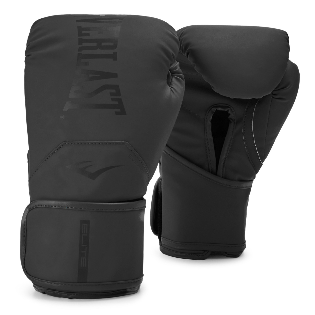 Everlast Elite Boxing Gloves - Black/Black