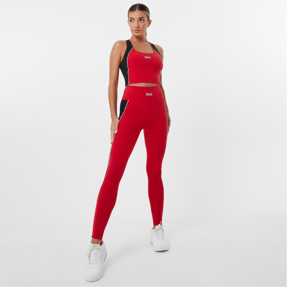 Everlast Women's Paneled Sports Bra - Red