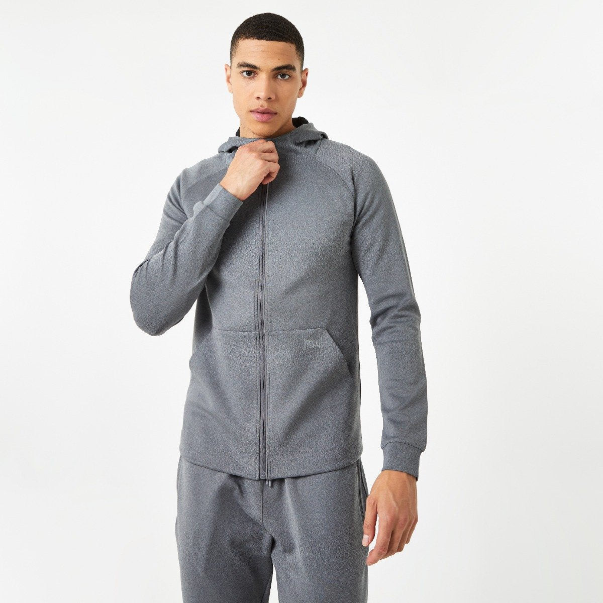 Everlast Men's Tracksuit Hoodie - Charcoal
