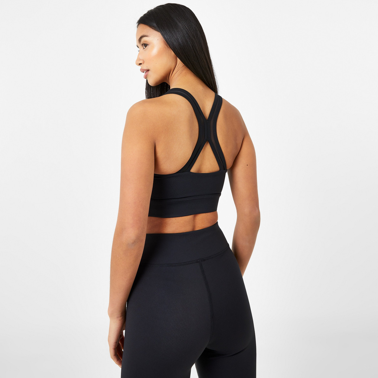 Everlast Women's High Support Mesh Back Bra - Khaki