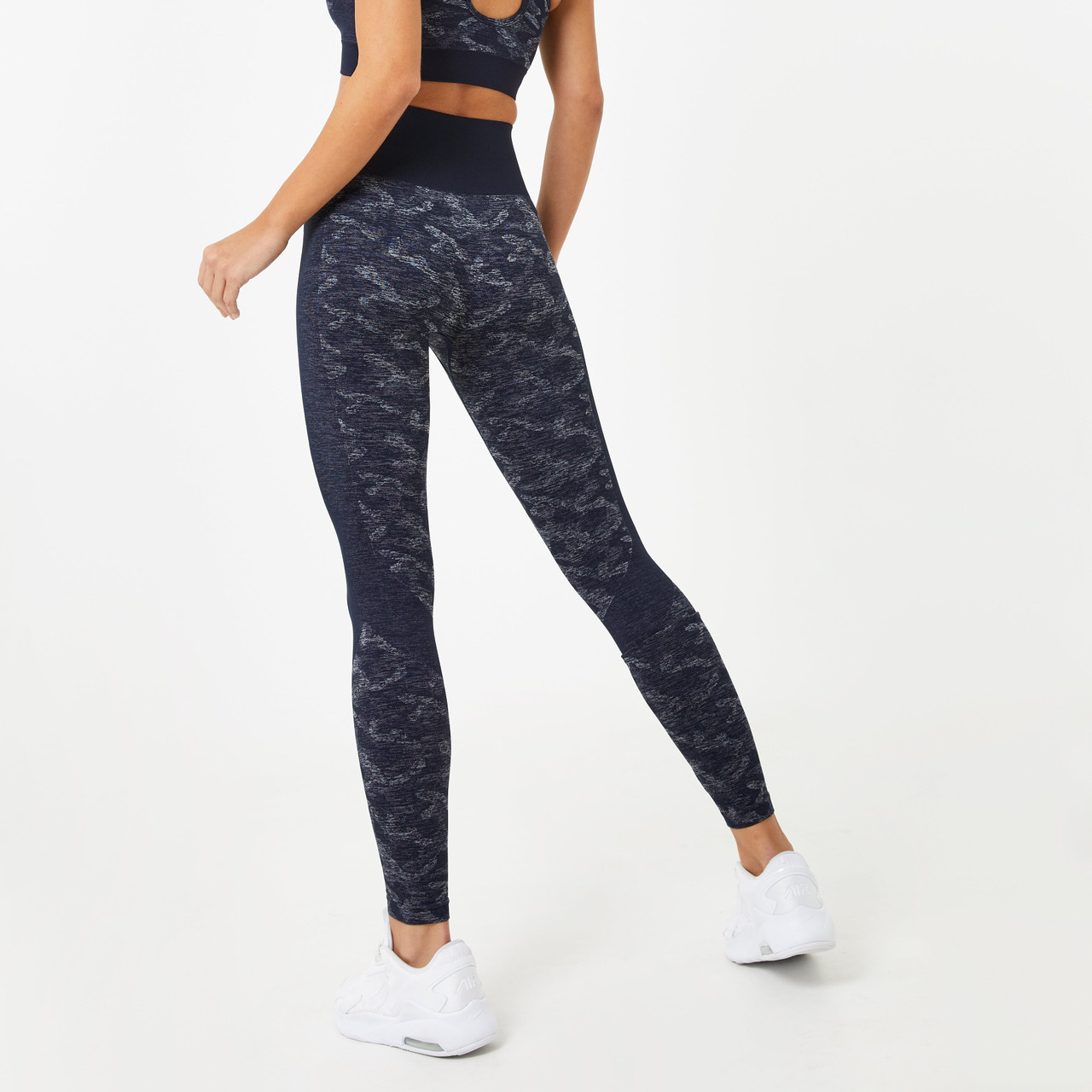 Everlast Women's Camo Leggings - Navy Blue