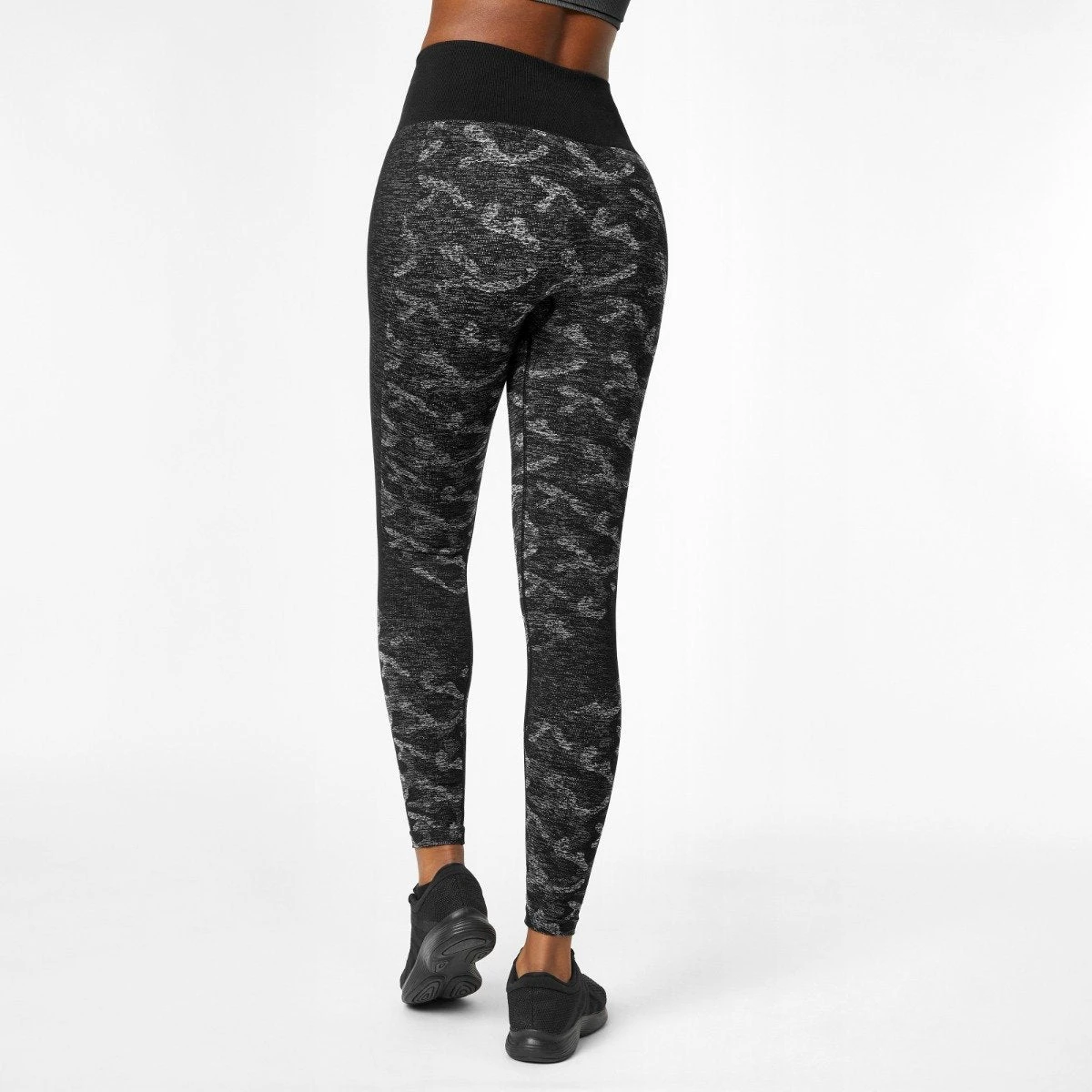 Everlast Women's Seamless Camo Leggings - Dark Olive