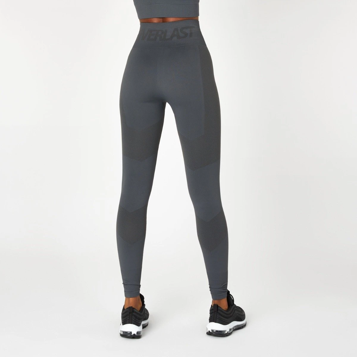 Everlast Women's Super High Waisted Racer Leggings - Grey