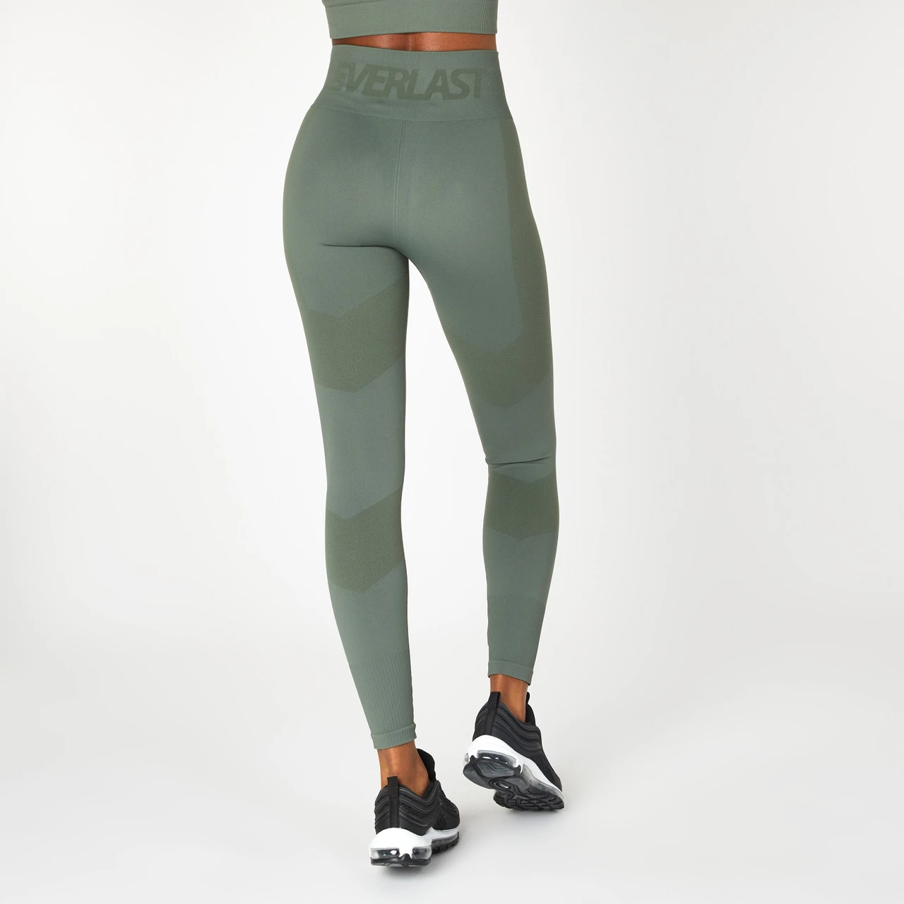 Everlast Women's Super High Waisted Racer Leggings - Grey
