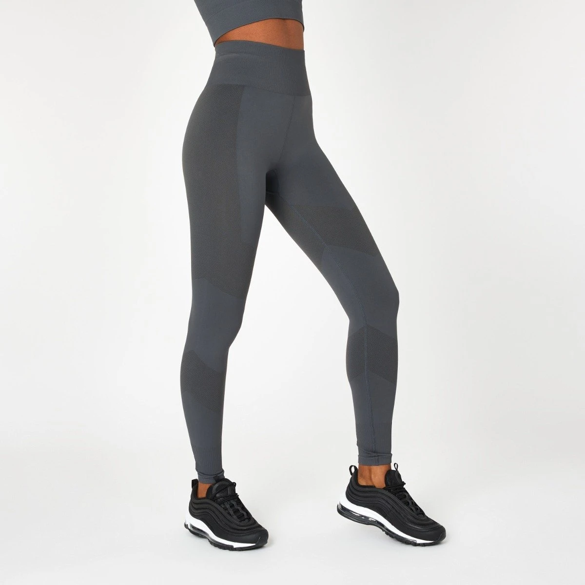 Everlast Women's Super High Waisted Racer Leggings - Khaki