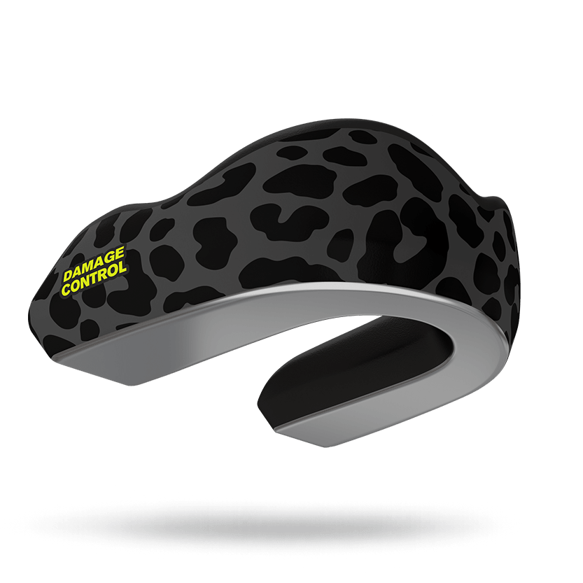 Damage Control Black Leopard Extreme Impact Mouthguard