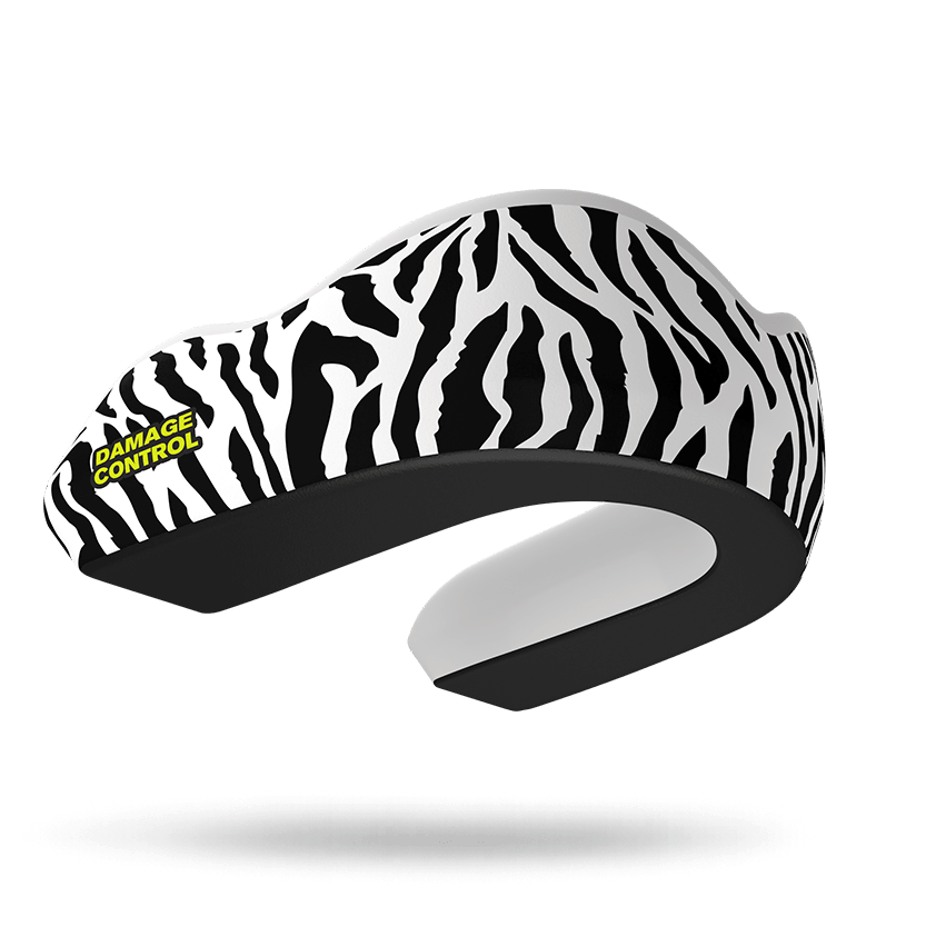 Damage Control Zebra Print Extreme Impact Mouthguard
