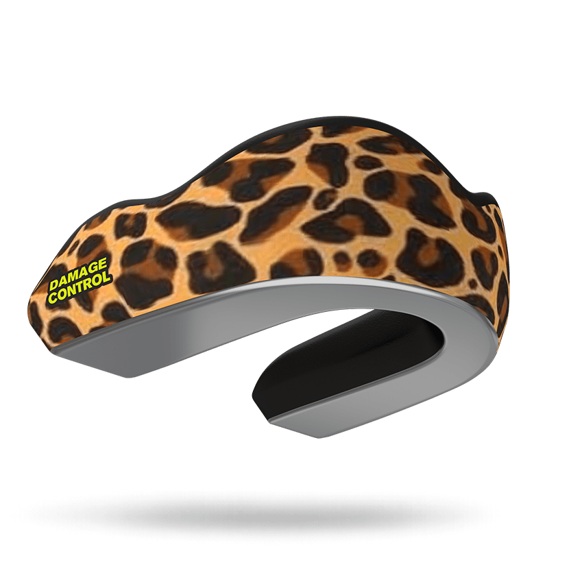 Damage Control Leopard Print Extreme Impact Mouthguard