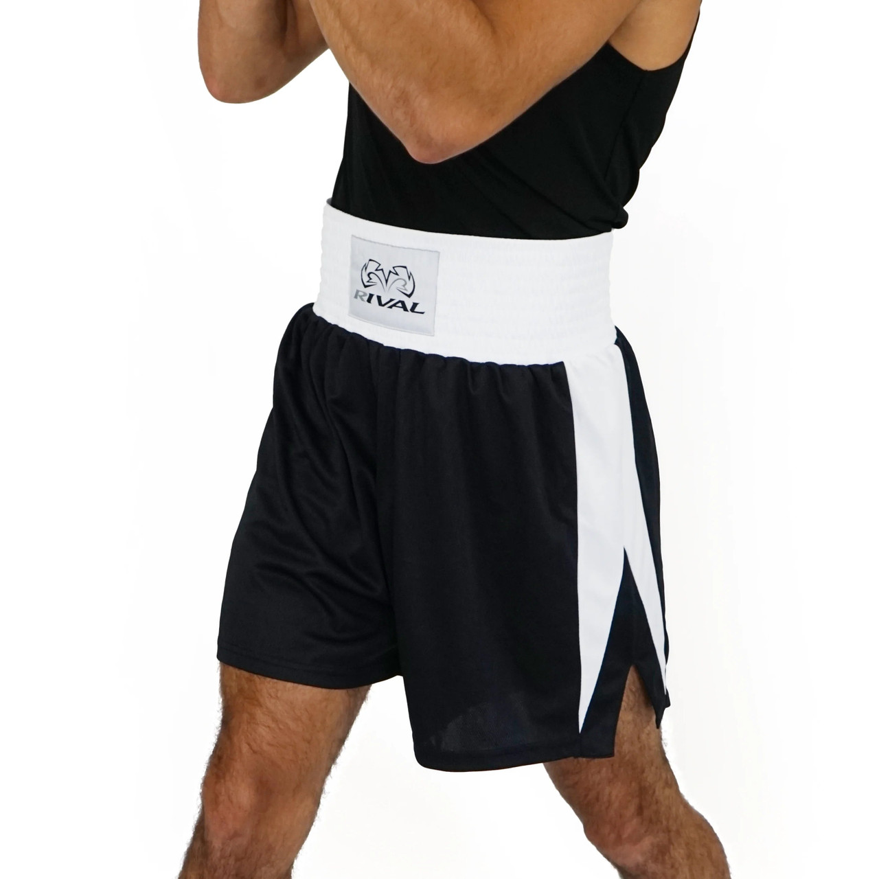 Rival Amateur Competition Trunks - Black/White
