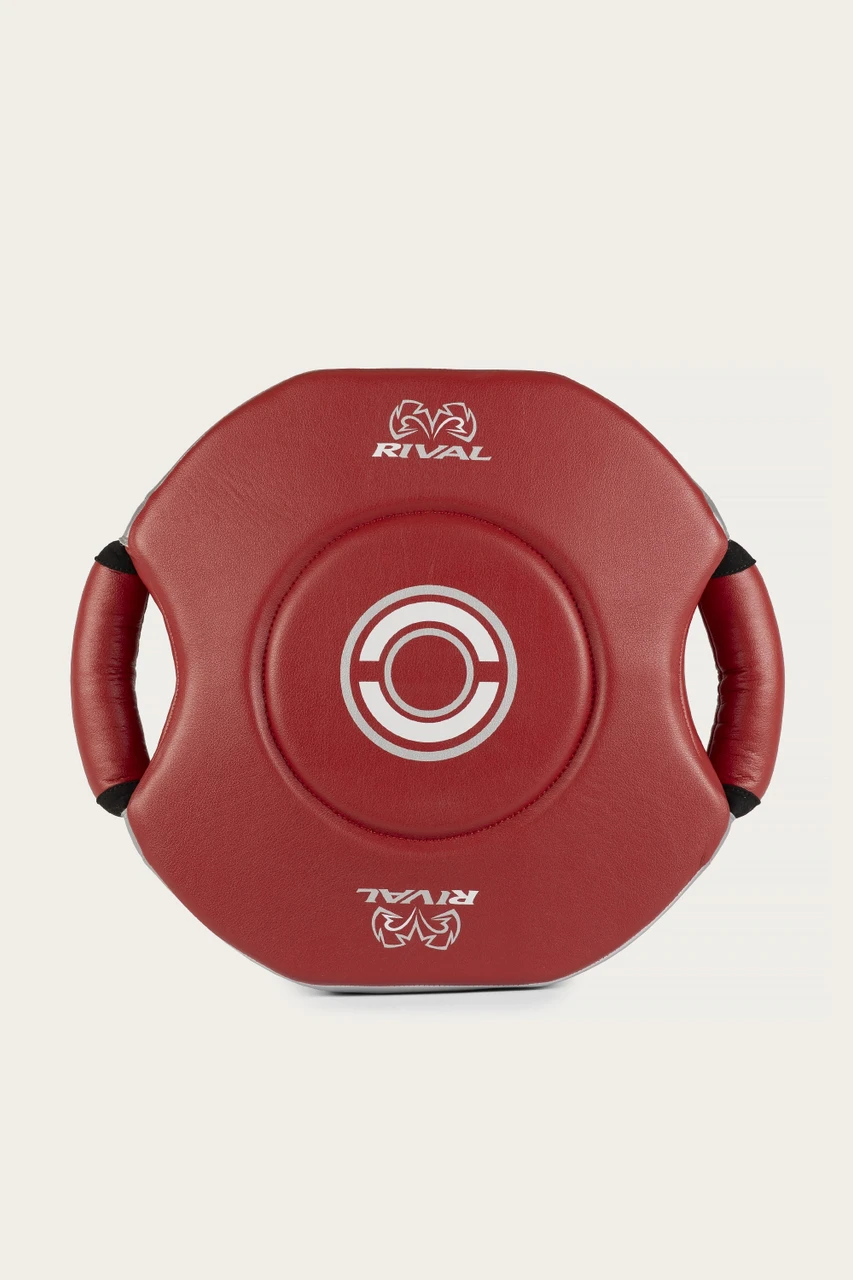 Rival RPS100 Professional Punch Shield - Red/Silver
