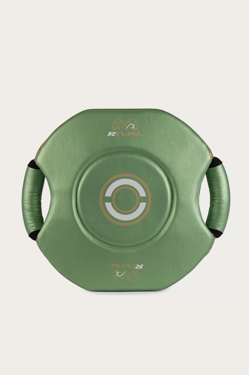 Rival RPS100 Professional Punch Shield - Green/Gold