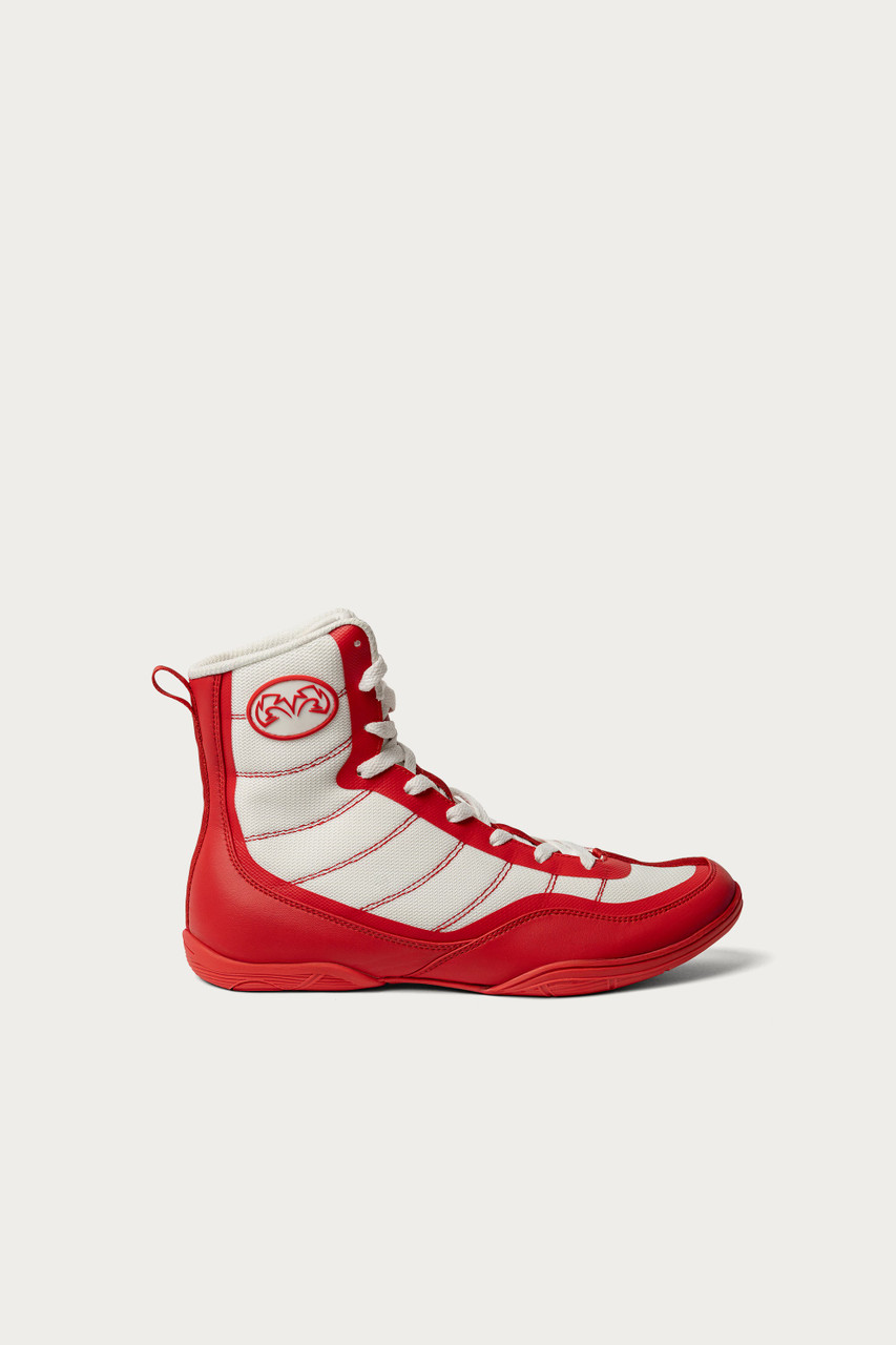 Rival RSX-Prospect Boxing Boots 2026 - White/Red