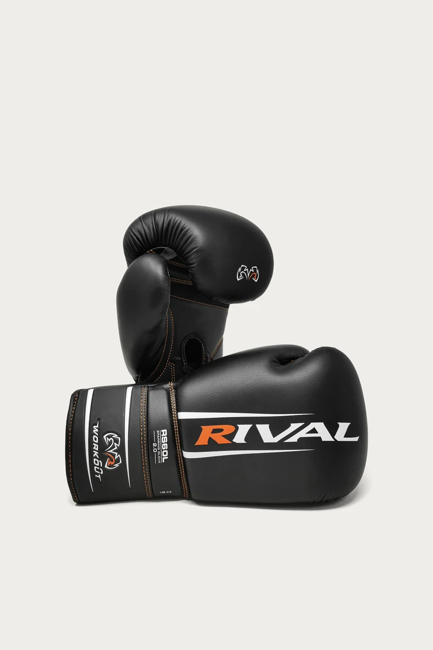 Rival RS60 Workout Sparring Gloves 2.0 - Black