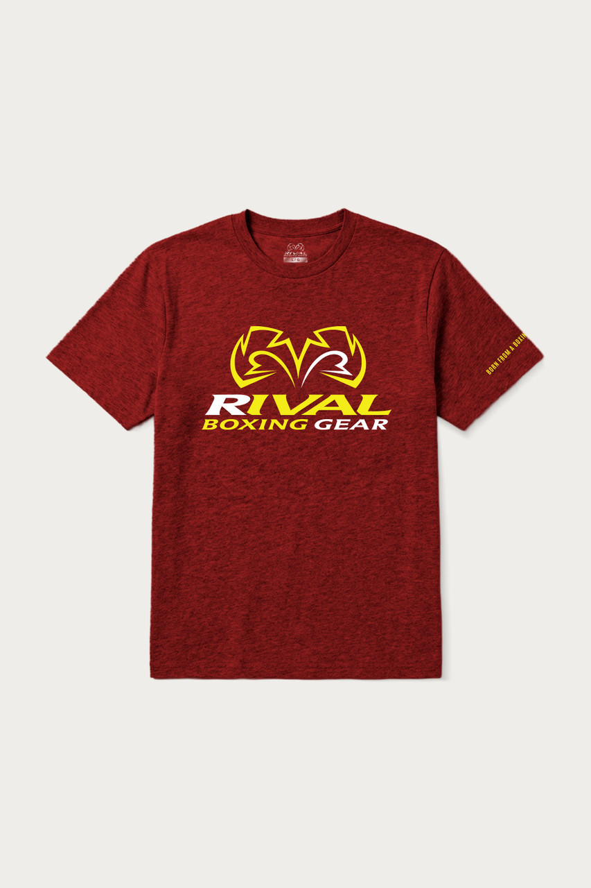 Rival T-Shirt with spandex - Burgundy