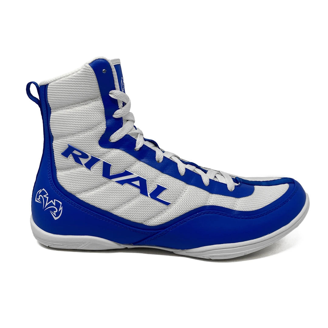 Rival RSX-Prospect Boxing Boots - White/Blue