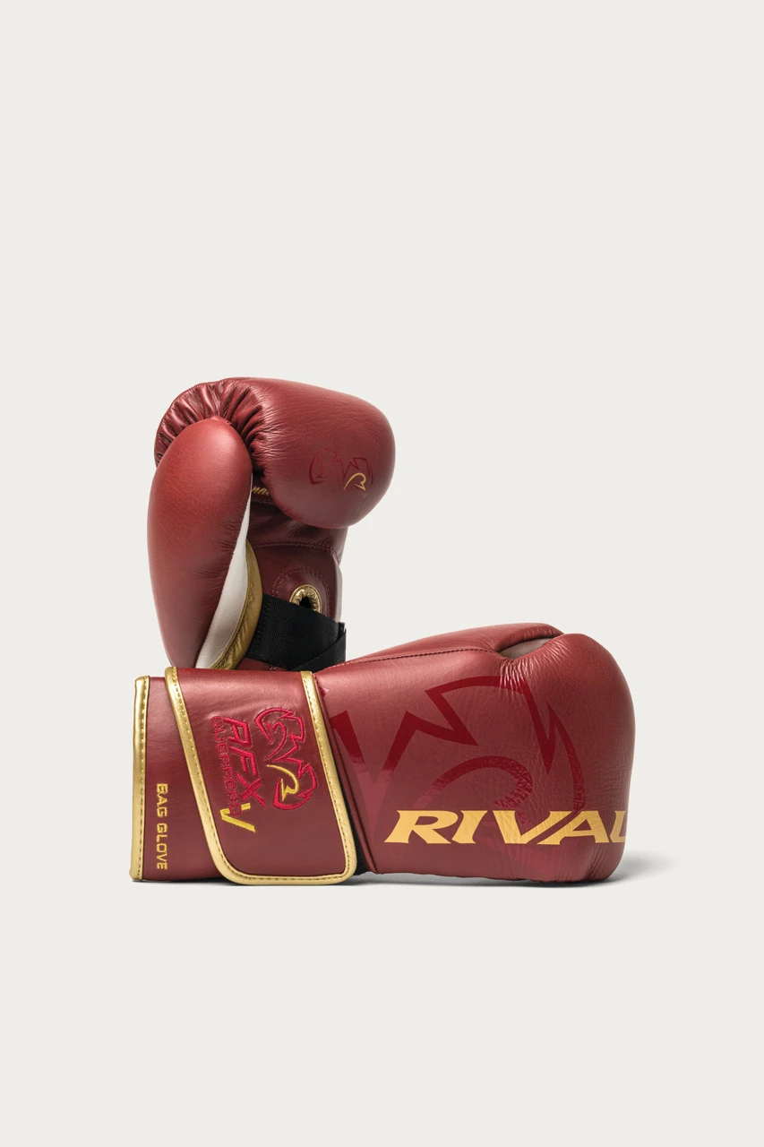 Rival RFX-Guerrero-V Bag Gloves - SF-H - Burgundy/Gold