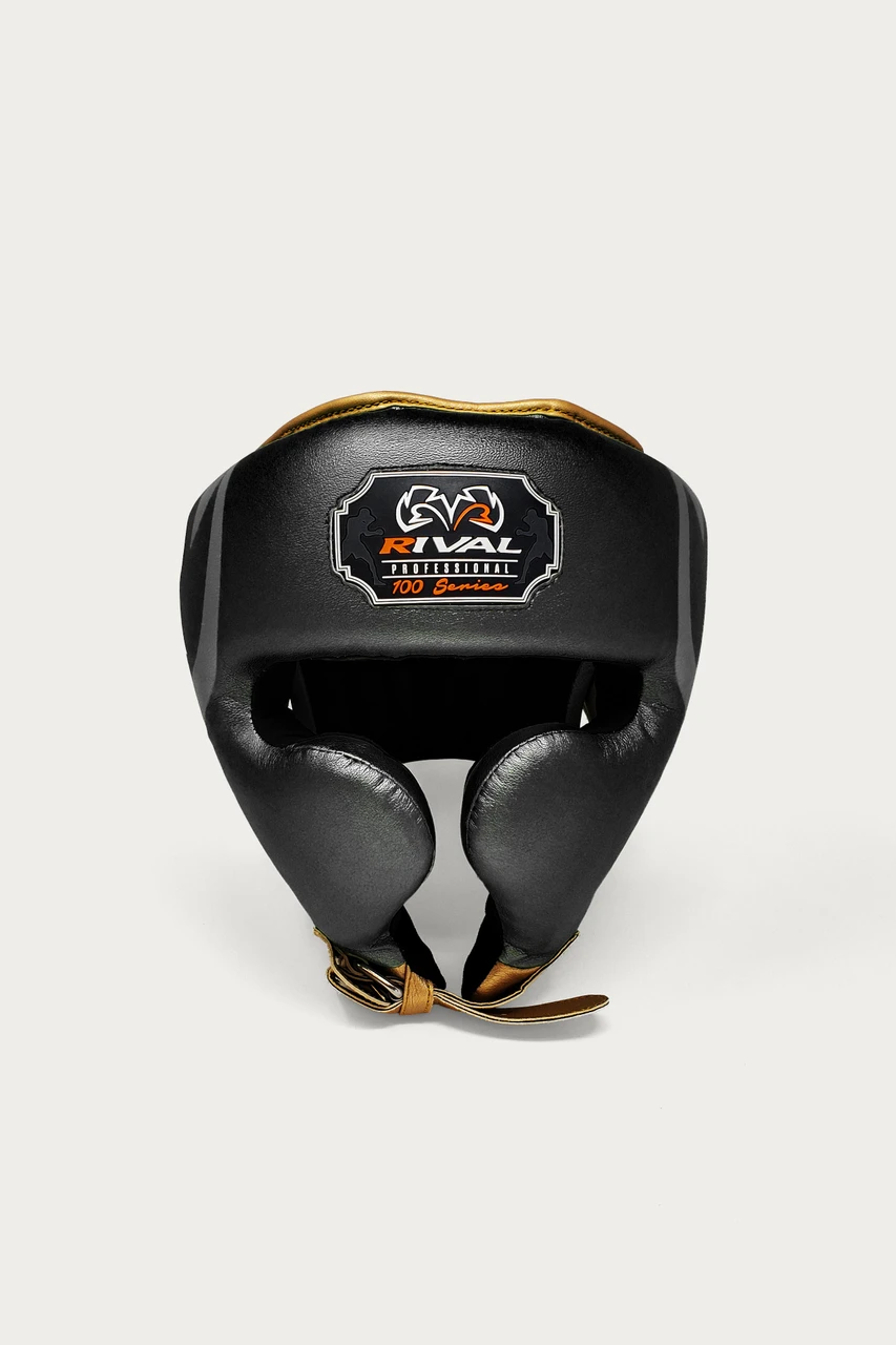 Rival RHG100 Professional Headgear - Black/Gold