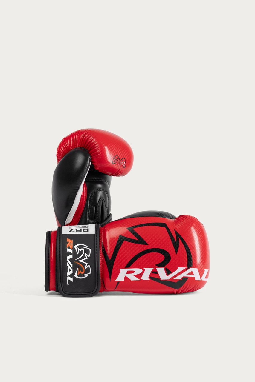 Rival RB7 Fitness Plus Bag Gloves - Red/Black