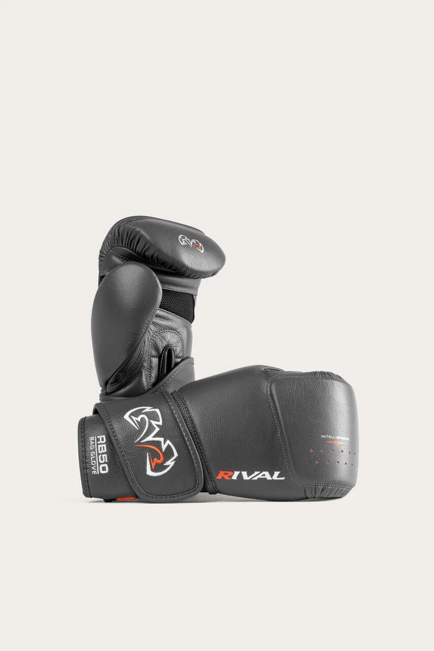 Rival RB50 Intelli-Shock Compact Bag Gloves - Dark Grey