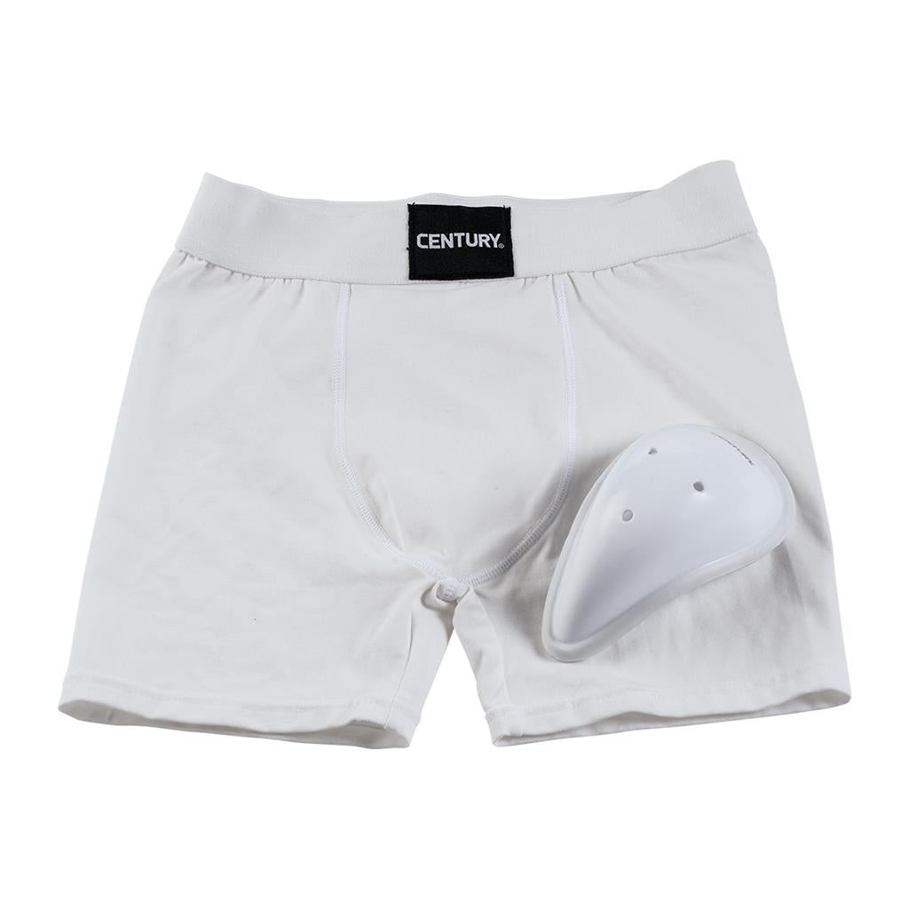 Century Youth and Peewee Boxer Brief with Cup